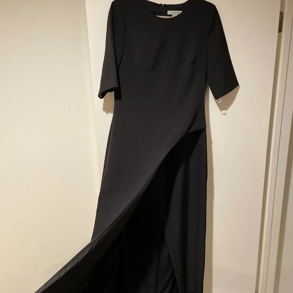Kay Unger Jumpsuit, Size 10, Black - Picture 3 of 7